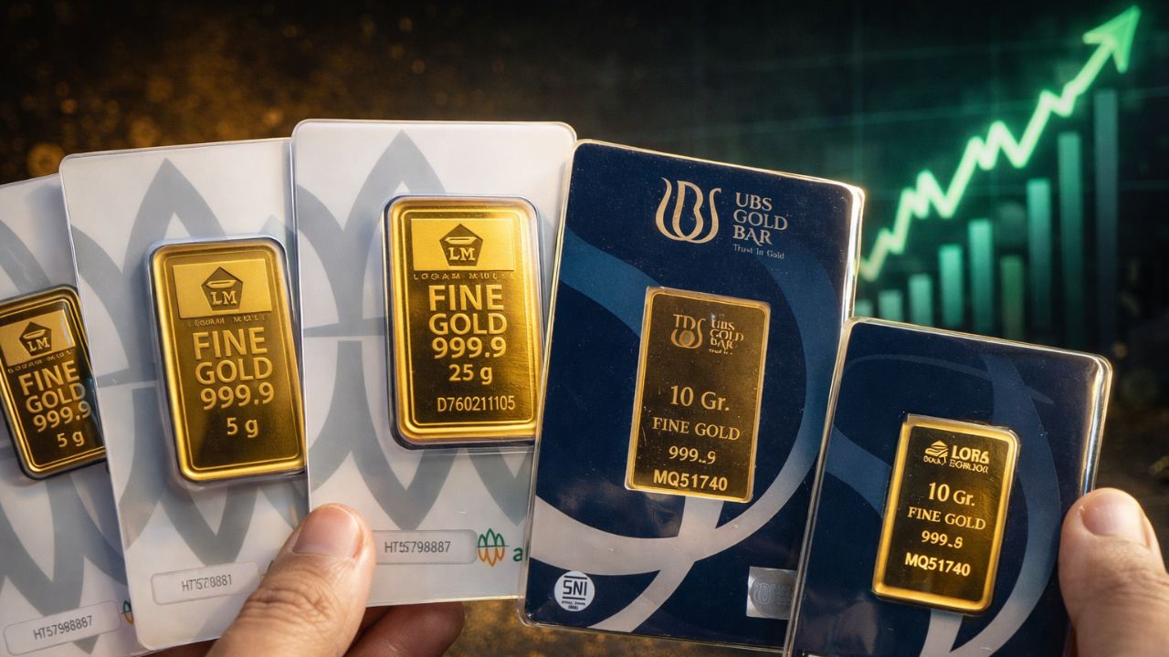 Daftar Lengkap Harga Emas 30 Maret 2026: Antam, Pegadaian, dan UBS dari 0,1 Gram hingga 1 Kilogram